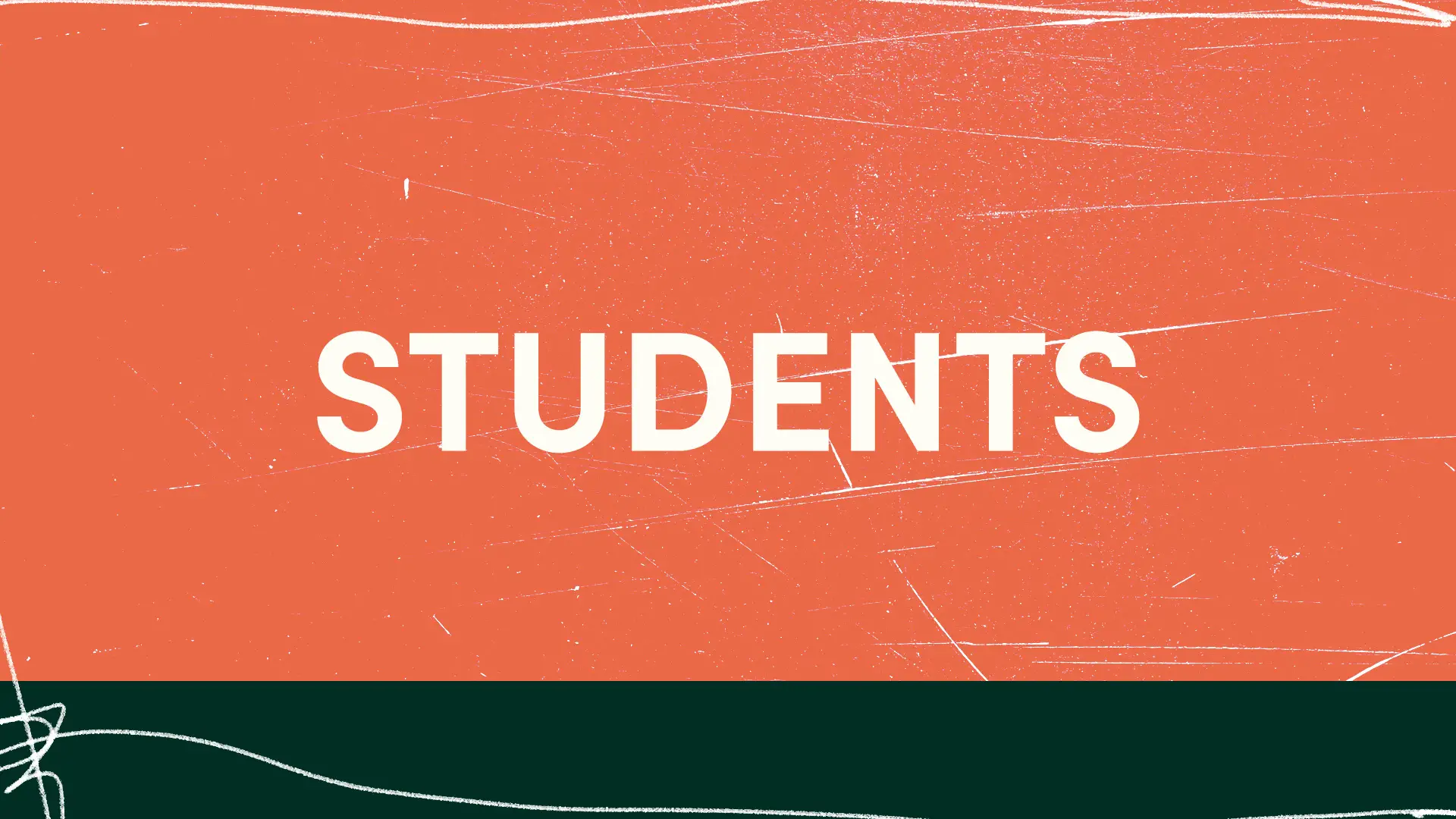 Students Ministry - Middle and high school programs